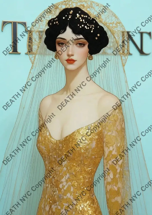 Auction ’DA389 goddness ’ art print 45x32cm (Edition of 100) Art Print
