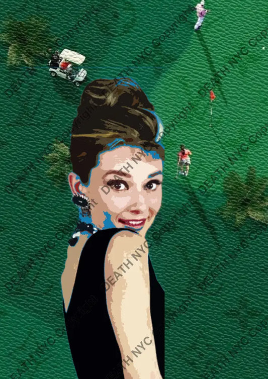 Auction ’DA401 audrey. ’ art print 45x32cm (Edition of 100) - Art Print