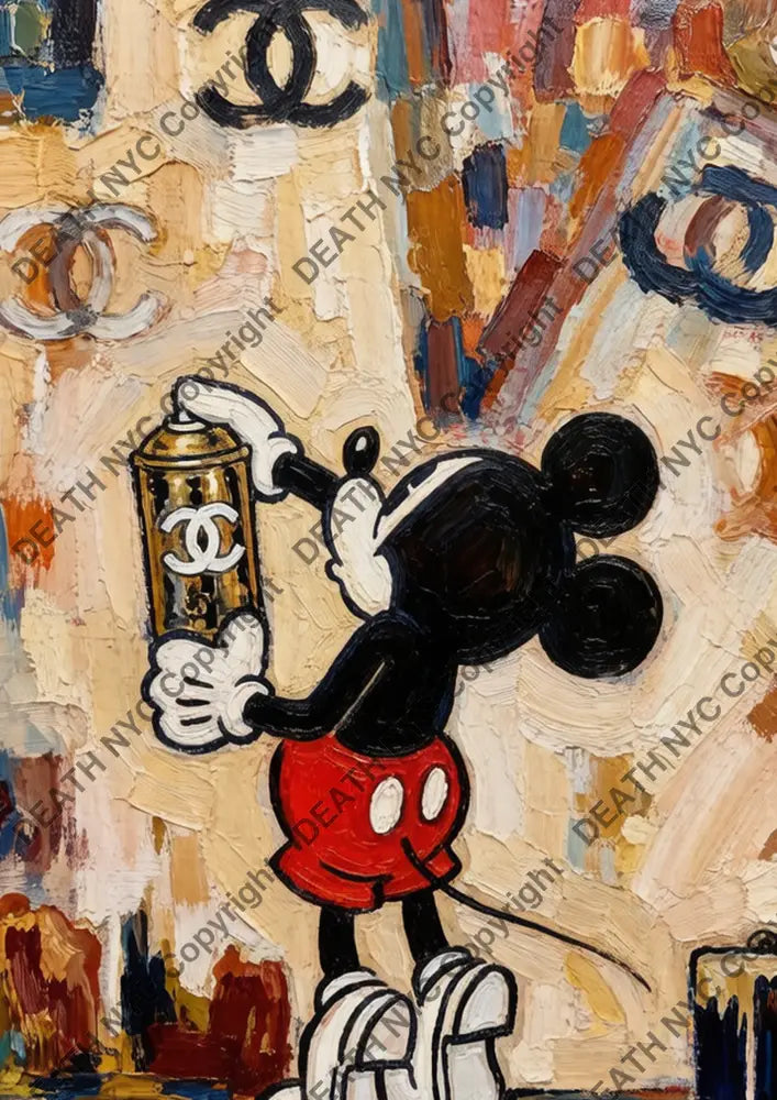 Auction ’DA438 mouse’ art print 45x32cm (Edition of 100) - Art Print