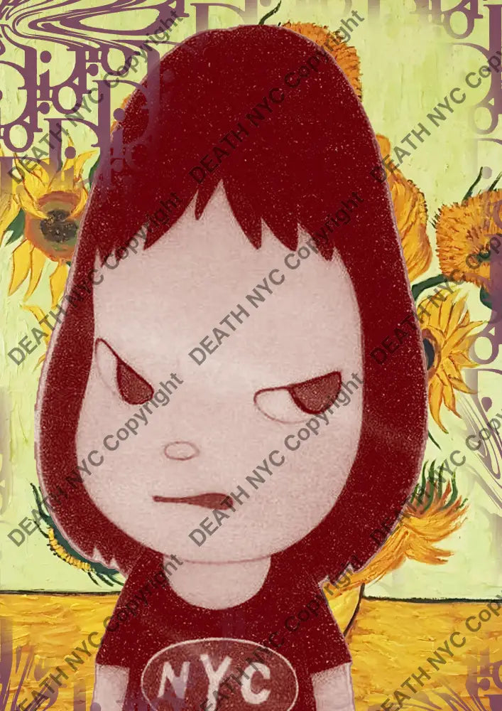 Auction ’DA52 girl’ art print 45x32cm (Edition of 100) Art Print
