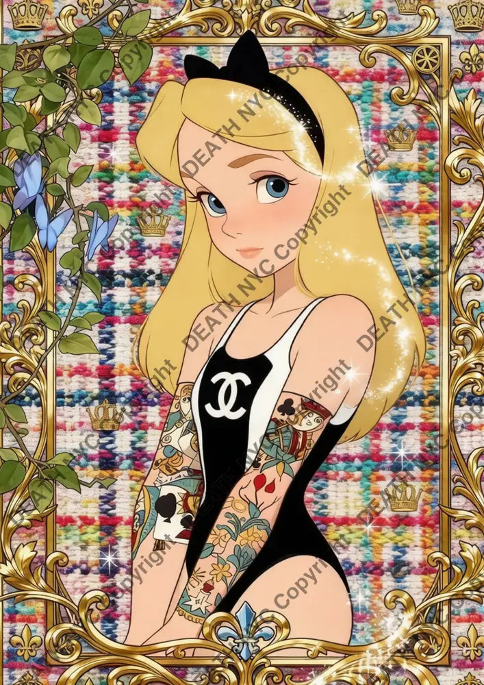 Auction ’DA573 alice’ art print 45x32cm (Edition of 100) - Art Print