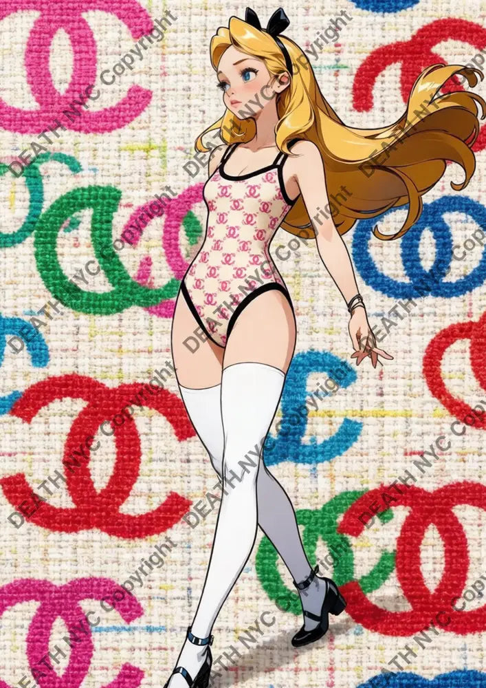 Auction ’DA581 alice’ art print 45x32cm (Edition of 100) - Art Print