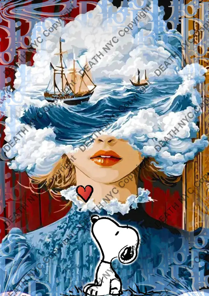 Auction ’DA59 silly’ art print 45x32cm (Edition of 100) Art Print
