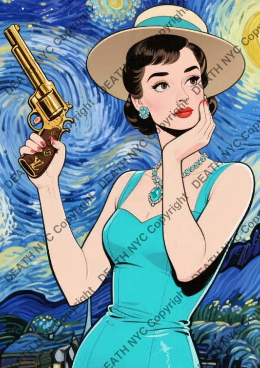 Auction ’DA83 audrey’ art print 45x32cm (Edition of 100) Art Print