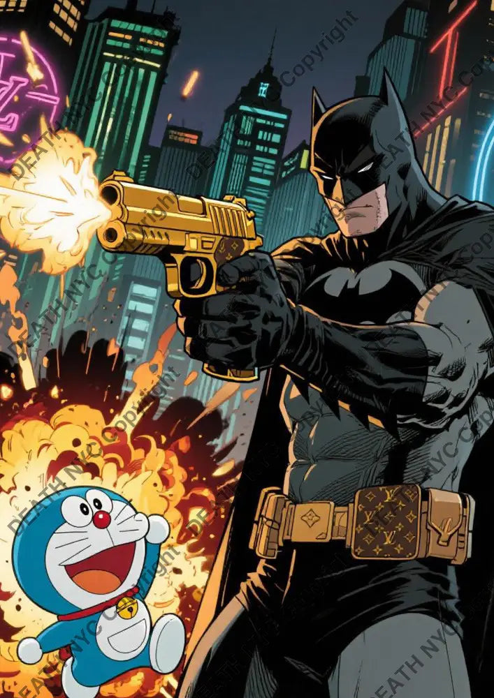 Auction ’DA97 bat’ art print 45x32cm (Edition of 100) Art Print