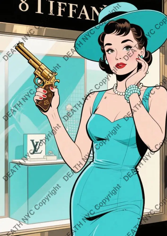 Auction ’DA98 audrey’ art print 45x32cm (Edition of 100) Art Print