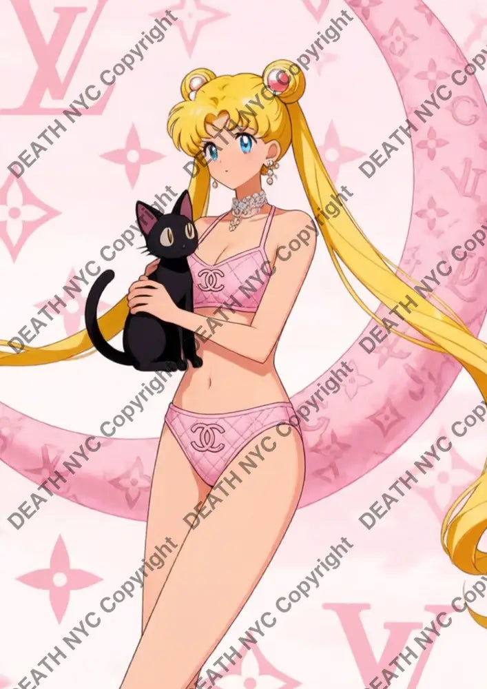 Auction ’DB140 moon’ art print 45x32cm (Edition of 100) - Art Print