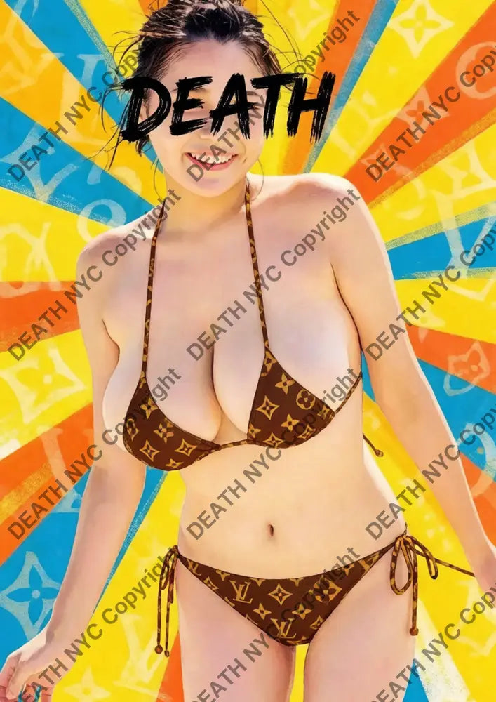 Auction ’DB320 girl’ art print 45x32cm (Edition of 100) - Art Print