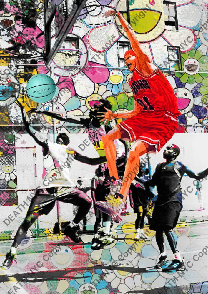 Auction ’DB453 slam’ art print 45x32cm (Edition of 100) - Art Print