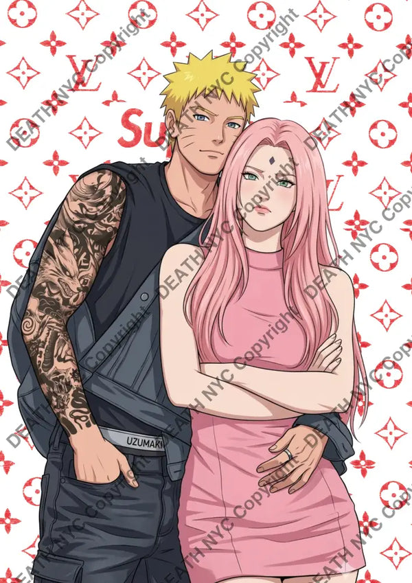 Auction ’DB469 naruto’ art print 45x32cm (Edition of 100) - Art Print