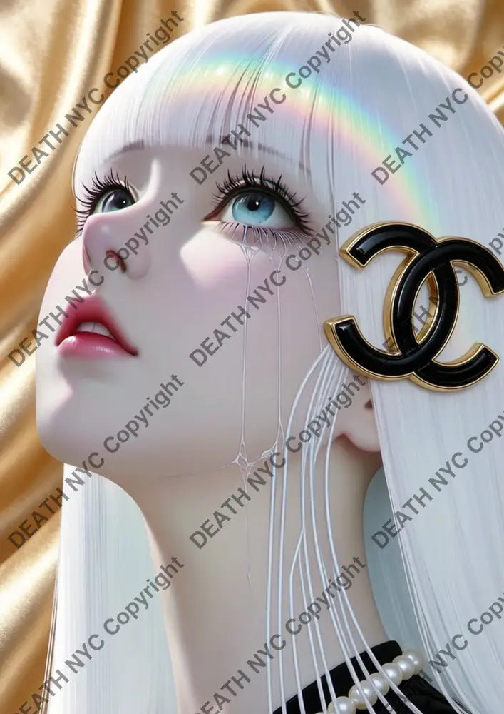Auction ’DB63 ch girl’ art print 45x32cm (Edition of 100) - Art Print