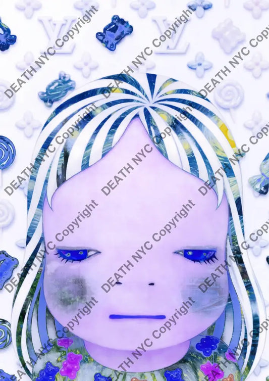 Auction ’DC133 girl’ art print 45x32cm (Edition of 100) - Art Print