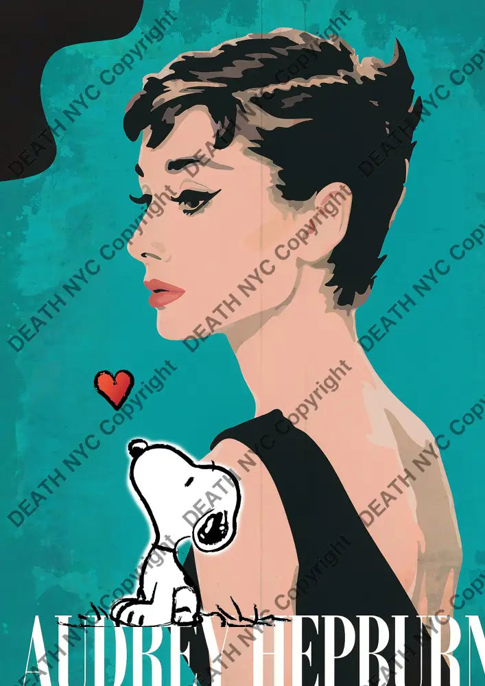 Auction ’DC141 audrey’ art print 45x32cm (Edition of 100) - Art Print