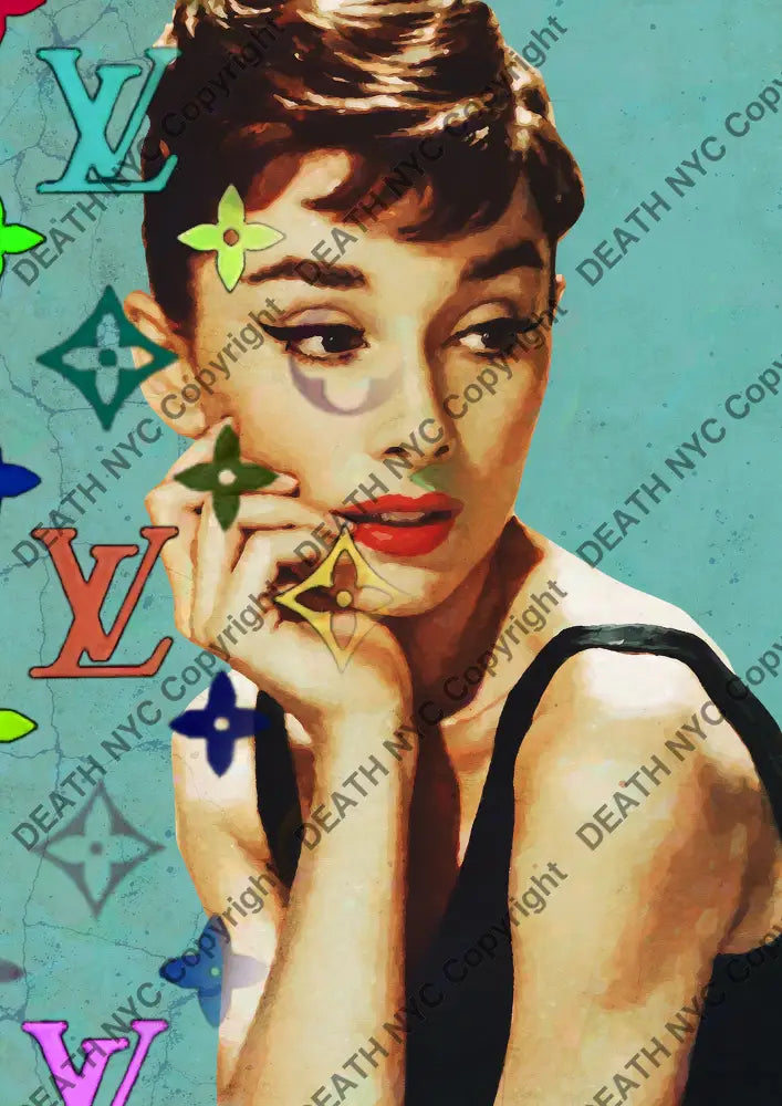 Auction ’DC142 audrey’ art print 45x32cm (Edition of 100) - Art Print