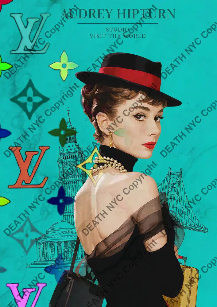 Auction ’DC143 audrey’ art print 45x32cm (Edition of 100) - Art Print