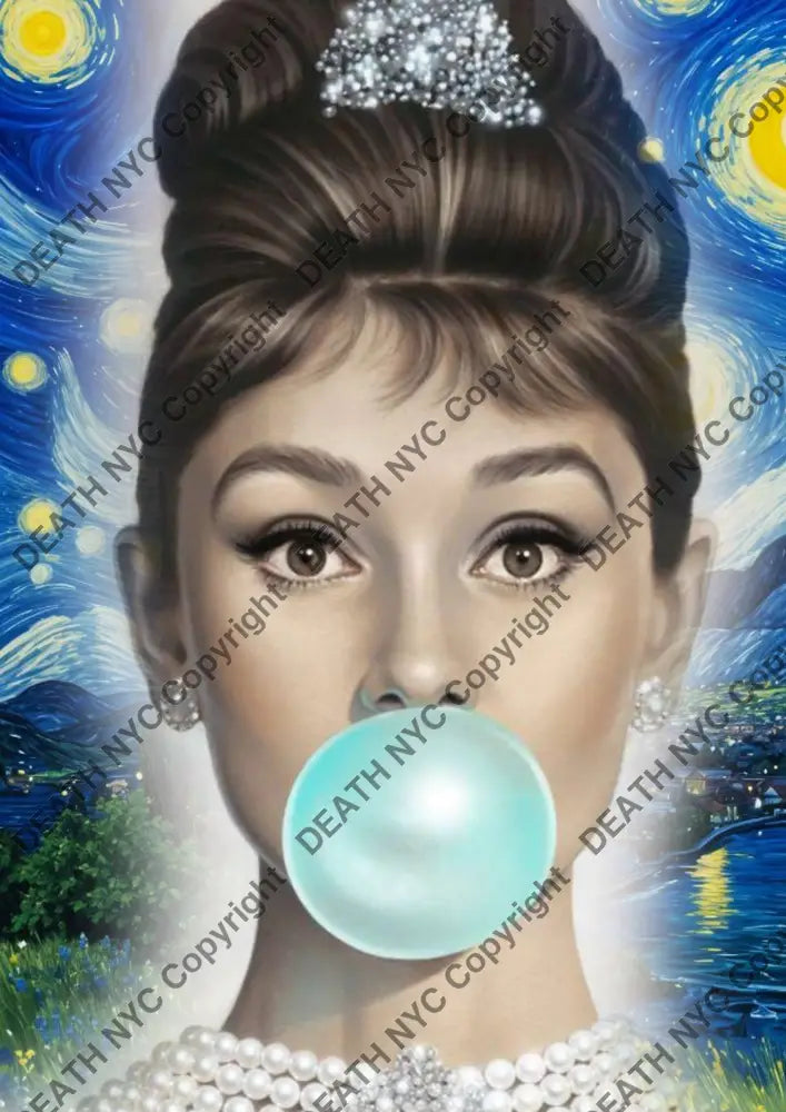 Auction ’DC183 audrey’ art print 45x32cm (Edition of 100) - Art Print