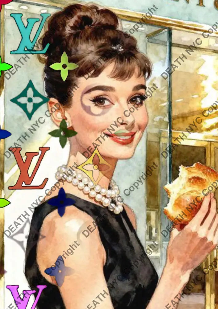 Auction ’DC186 audrey’ art print 45x32cm (Edition of 100) - Art Print