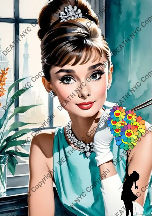Auction ’DC188 audrey’ art print 45x32cm (Edition of 100) - Art Print