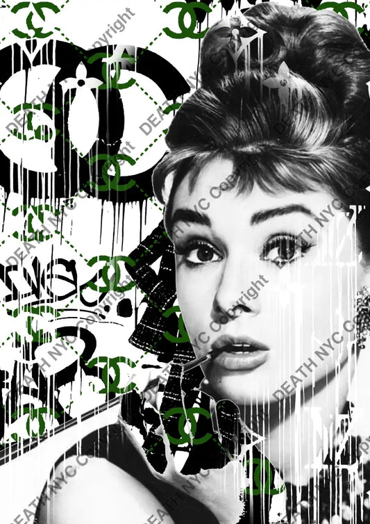 Auction ’DC192 audrey’ art print 45x32cm (Edition of 100) - Art Print