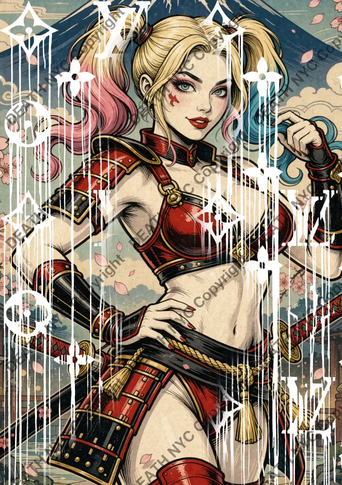 Auction ’DC218 quin’ art print 45x32cm (Edition of 100) - Art Print