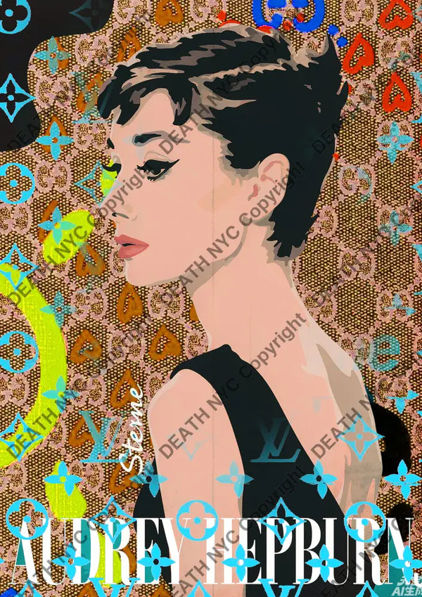 Auction ’DC232 audrey’ art print 45x32cm (Edition of 100) - Art Print