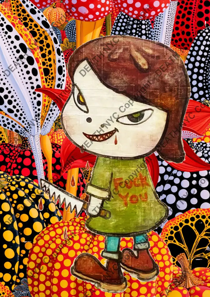 Auction ’DC307 girl’ art print 45x32cm (Edition of 100) - Art Print