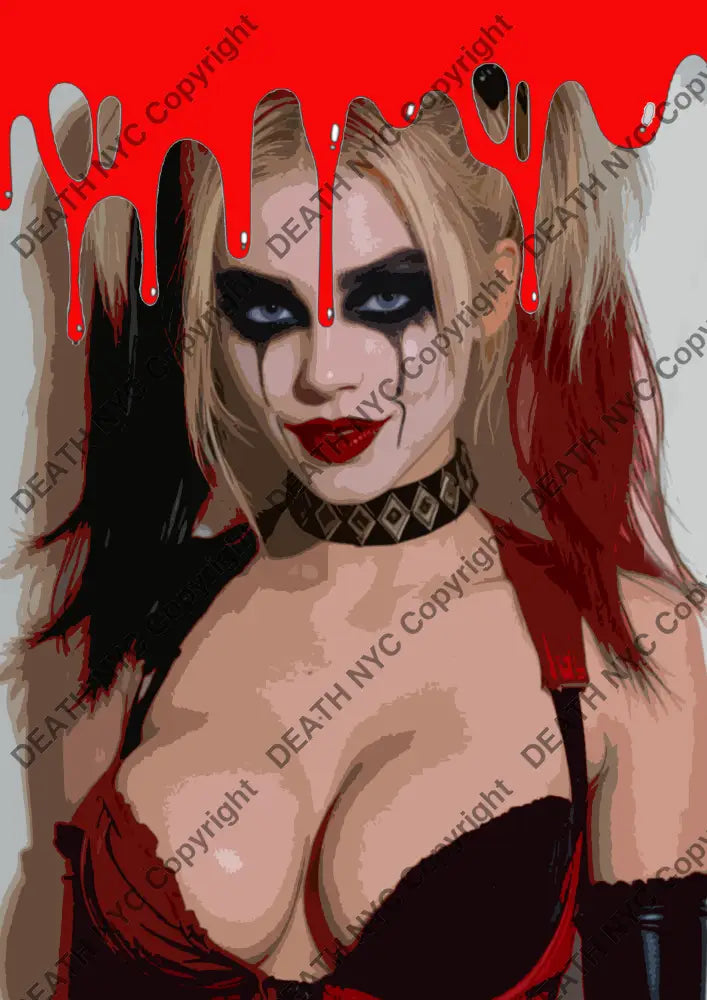 Auction ’DC315 quin’ art print 45x32cm (Edition of 100) - Art Print