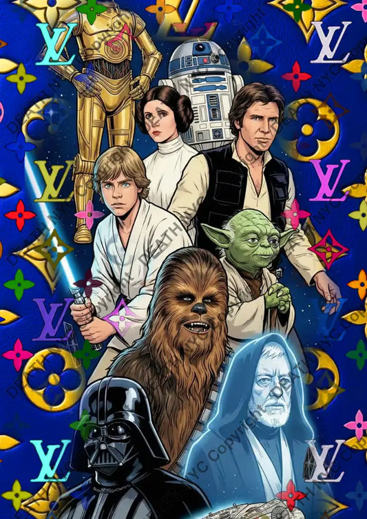 Auction ’DC32 star ’ art print 45x32cm (Edition of 100) - Art Print