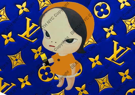 Auction ’DC341 girl’ art print 45x32cm (Edition of 100) - Art Print