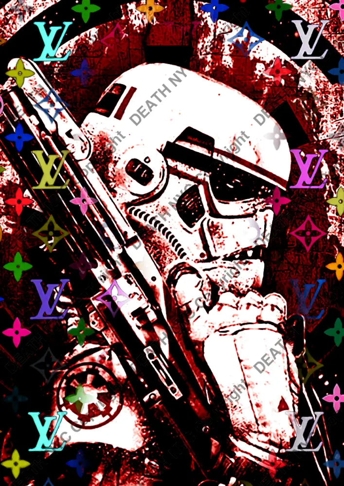 Auction ’DC36 star’ art print 45x32cm (Edition of 100) - Art Print