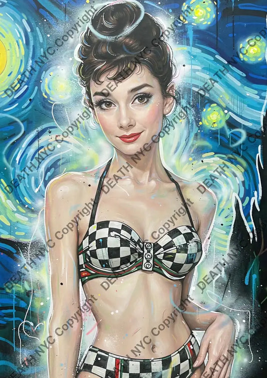 Auction ’DC389 audrey’ art print 45x32cm (Edition of 100) - Art Print