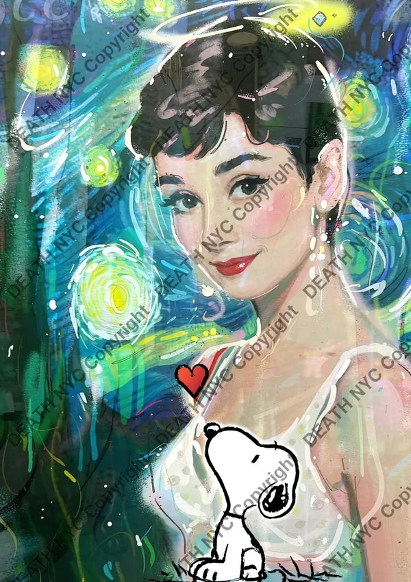 Auction ’DC392 audrey’ art print 45x32cm (Edition of 100) - Art Print