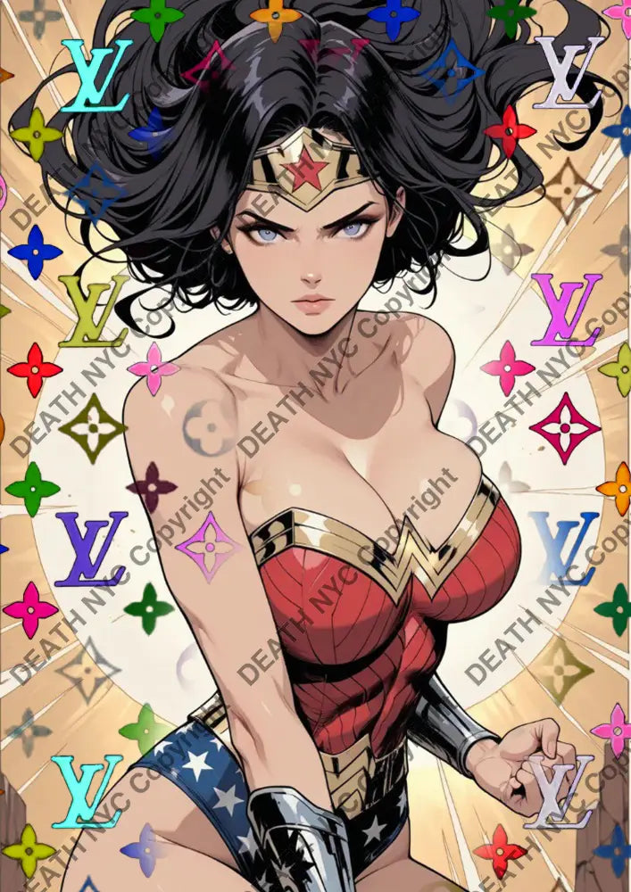 Auction ’DC41 wonder ’ art print 45x32cm (Edition of 100) - Art Print