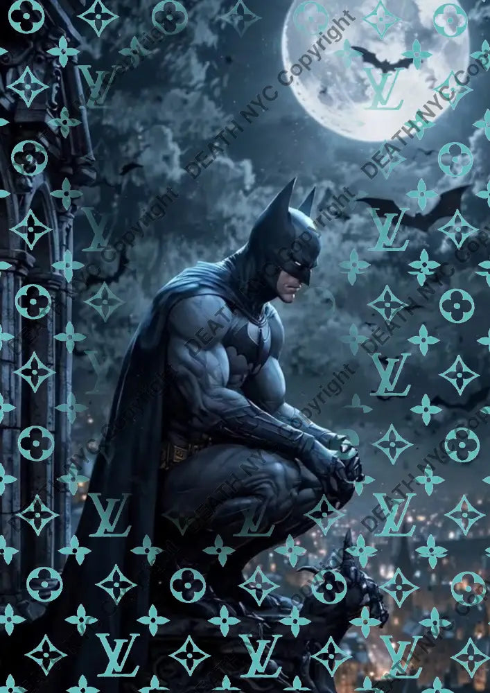 Auction ’DC426 bat’ art print 45x32cm (Edition of 100) - Art Print
