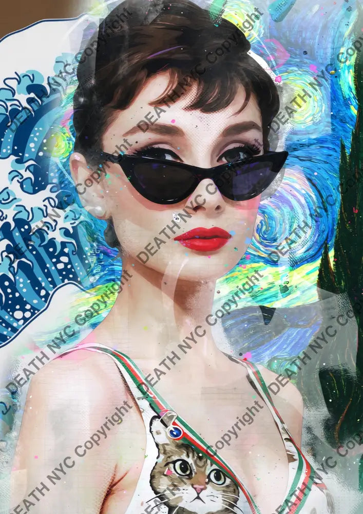 Auction ’DC434 audrey’ art print 45x32cm (Edition of 100) - Art Print