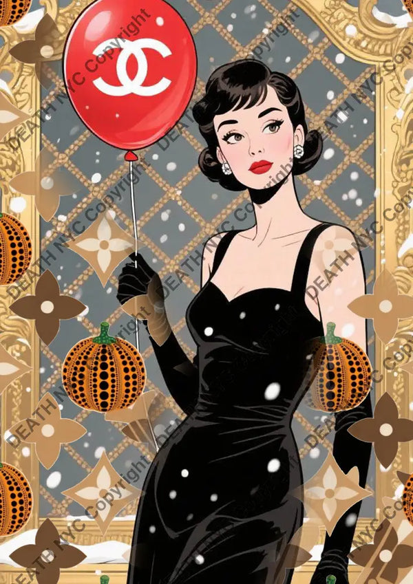 Auction ’DC455 audrey’ art print 45x32cm (Edition of 100) - Art Print