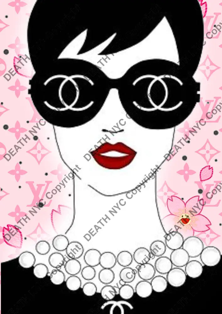 Auction ’DC487 ch girl’ art print 45x32cm (Edition of 100) - Art Print