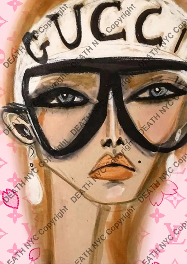 Auction ’DC488 g cc girl’ art print 45x32cm (Edition of 100) - Art Print