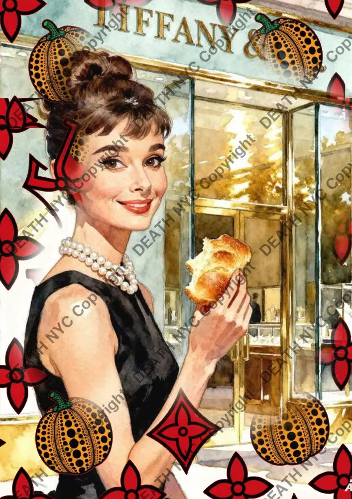 Auction ’DC496 audrey’ art print 45x32cm (Edition of 100) - Art Print