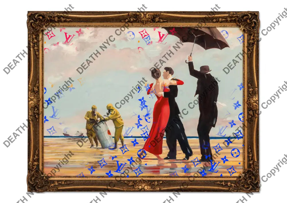 Auction ’DC50 bank ’ art print 45x32cm (Edition of 100) - Art Print