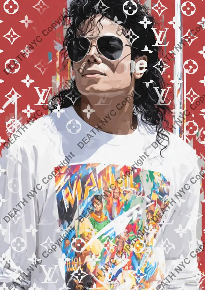 Auction ’DC510 m j’ art print 45x32cm (Edition of 100) - Art Print