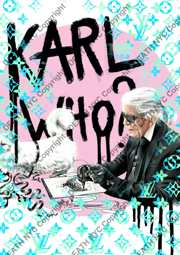 Auction ’DC537 karl’ art print 45x32cm (Edition of 100) - Art Print