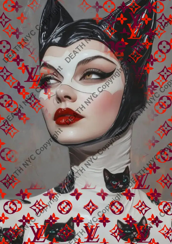 Auction ’DC540 bat’ art print 45x32cm (Edition of 100) - Art Print