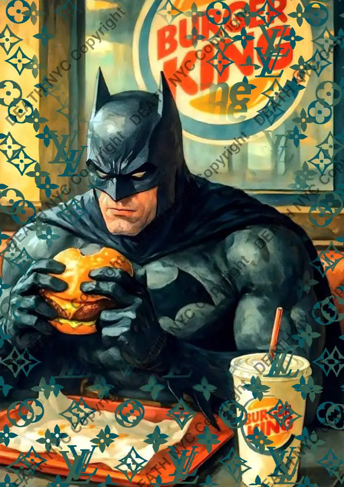 Auction ’DC543 bat’ art print 45x32cm (Edition of 100) - Art Print