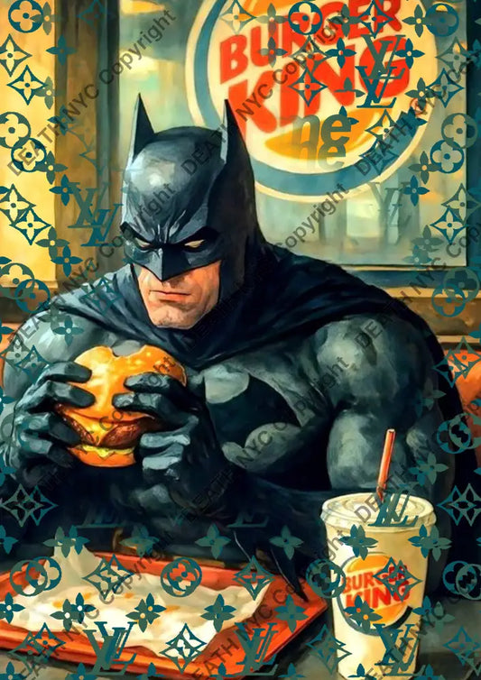 Auction ’DC543 bat’ art print 45x32cm (Edition of 100) - Art Print