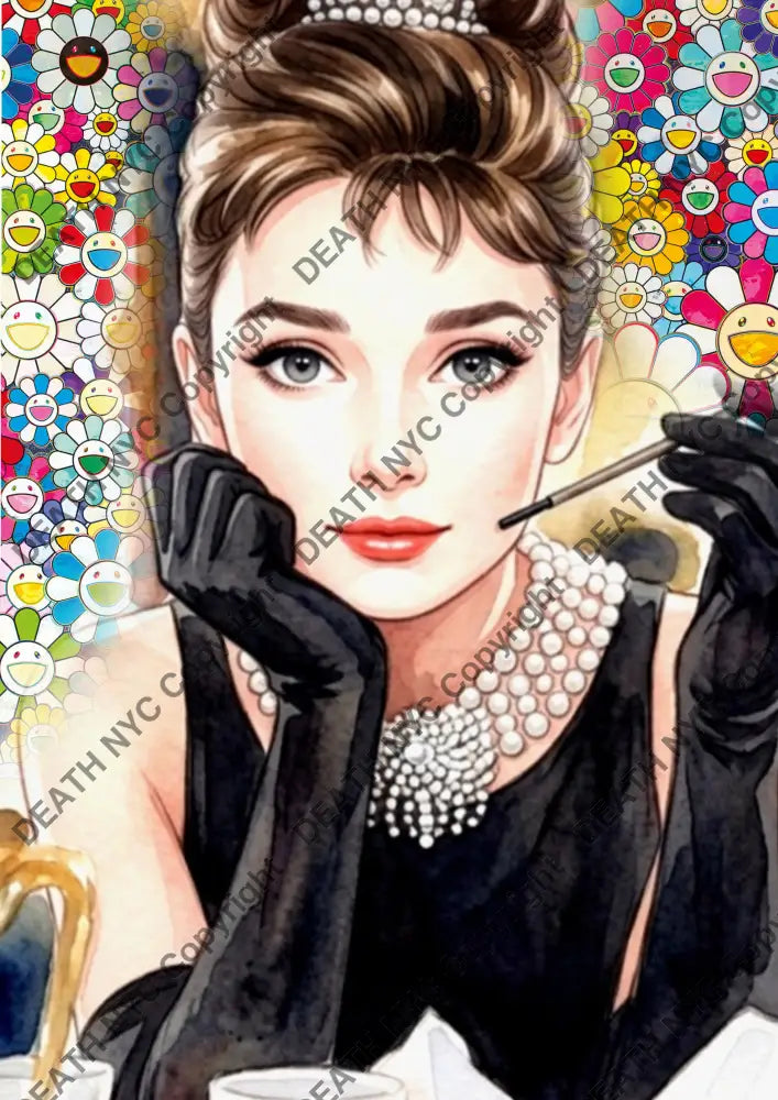 Auction ’DC546 audrey’ art print 45x32cm (Edition of 100) - Art Print