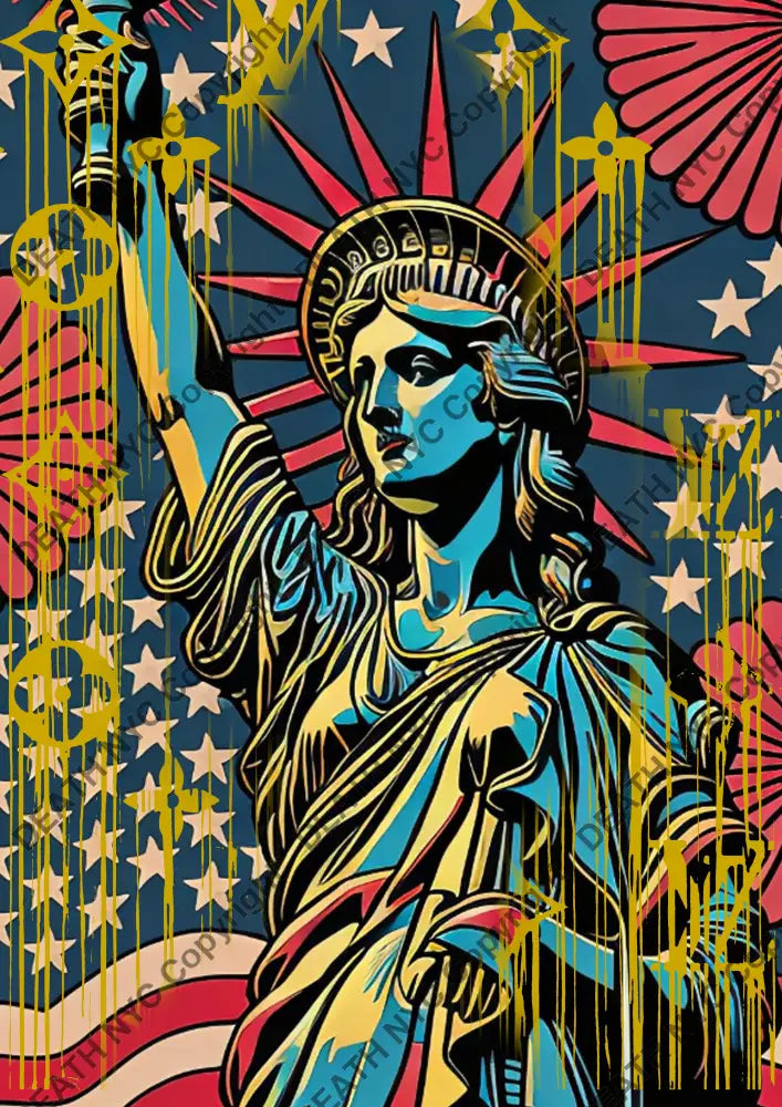 Auction ’DC550 freedom’ art print 45x32cm (Edition of 100) - Art Print