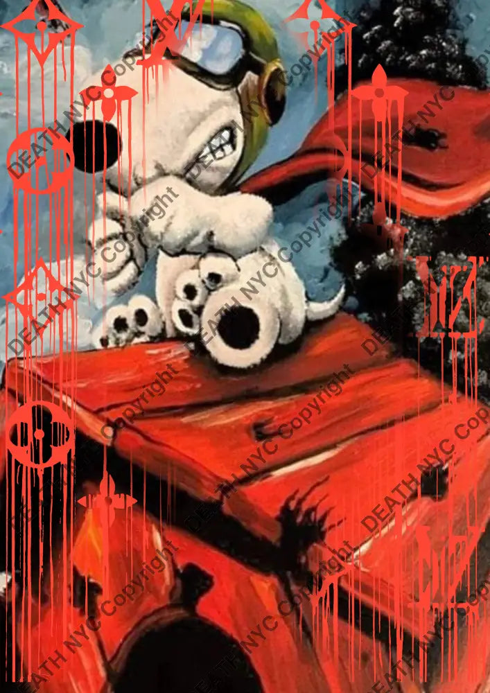 Auction ’DC554 silly’ art print 45x32cm (Edition of 100) - Art Print