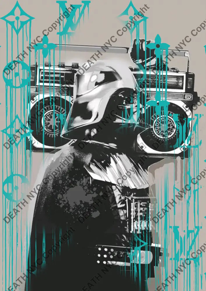 Auction ’DC562 troop’ art print 45x32cm (Edition of 100) - Art Print