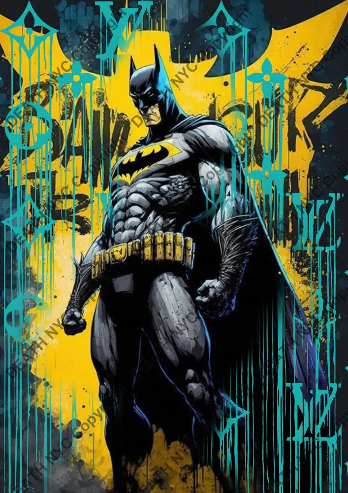 Auction ’DC563 bat’ art print 45x32cm (Edition of 100) - Art Print
